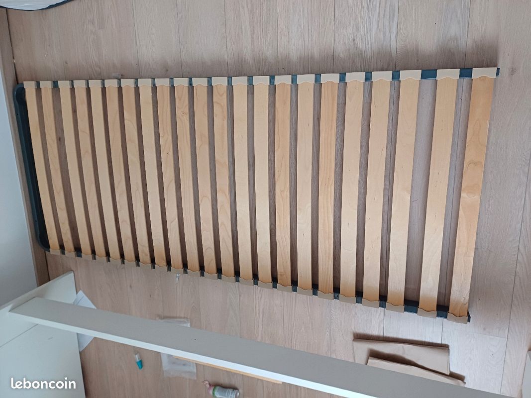 Sommier 80/190 et matelas 90/190 (image 1)