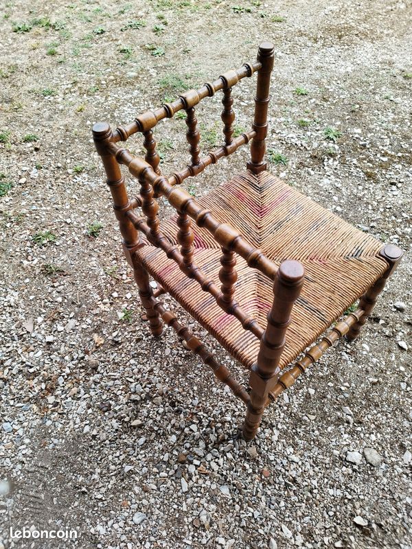 Fauteuil d'angle vintage (image 4)