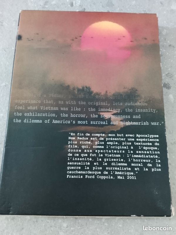 Coffret Apocalypse Now Redux Coppola 2 DVD Marlon Brando (image 2)