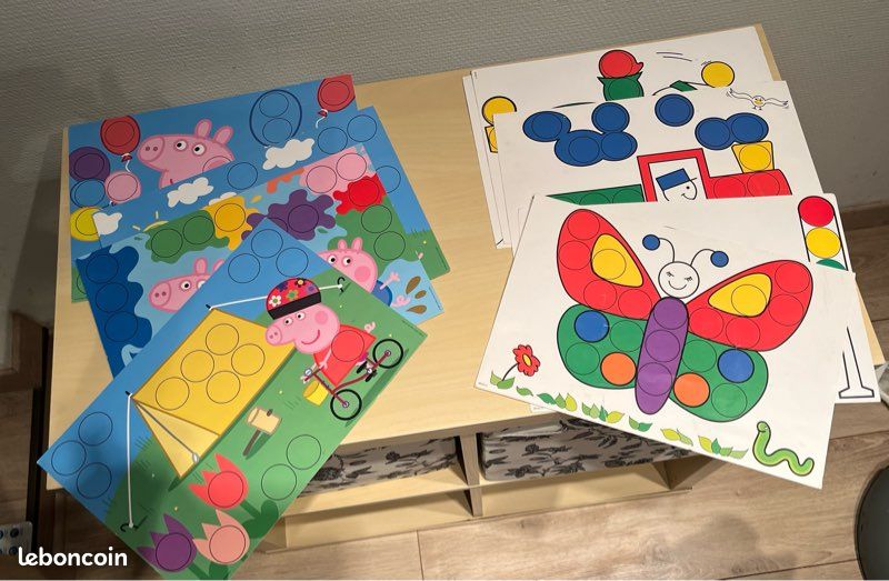 Ravensburger Colorino – Peppa Pig – Jeu éducatif Des Couleurs Dès 2 Ans – 31 Pions Extra-larges – Motricité Et Créativité – 20892