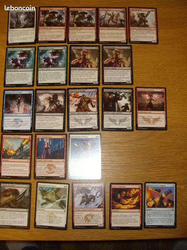 22 cartes magic de 2015 (image 1)