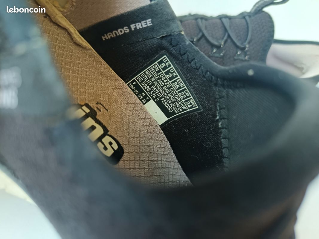 Chaussures baskets fille skechers slip-ins noir 35 (image 4)