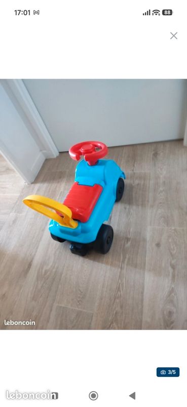 Porteur voiture enfants Patpatrouille (image 3)
