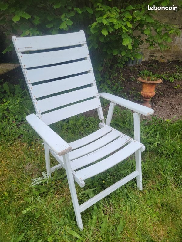 Fauteuil Jardin Cleopatra Blanc – Résine – Avec Accoudoirs – 56x60x89cm