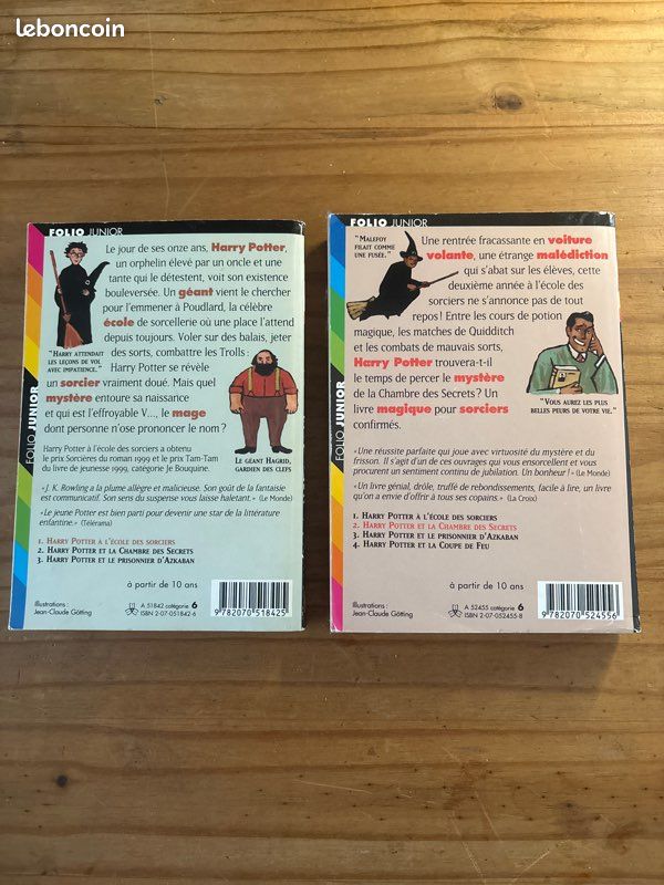 Livre Harry Potter 1 et 2 (image 3)