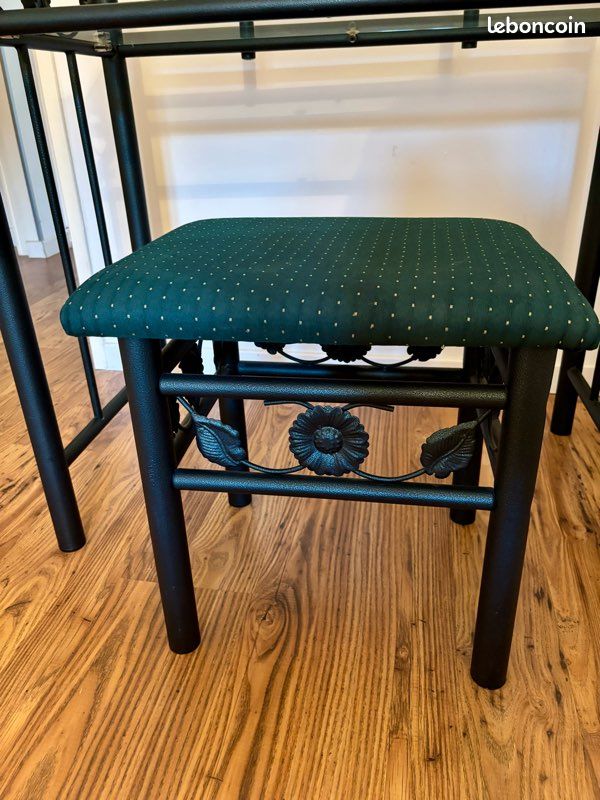 Coiffeuse fer forgé + tabouret (image 7)