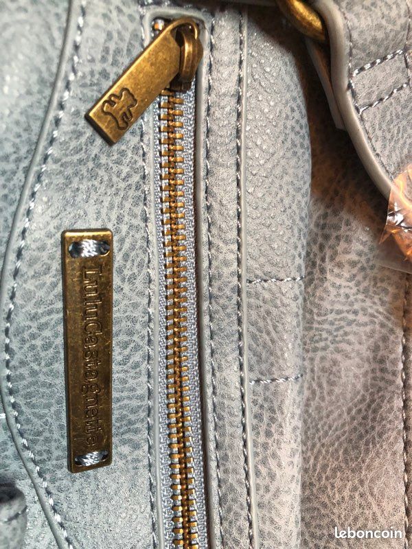 Sac à main lulu castagnette Klemens - bleu - 32 x 18 x 6 cm - (image 3)