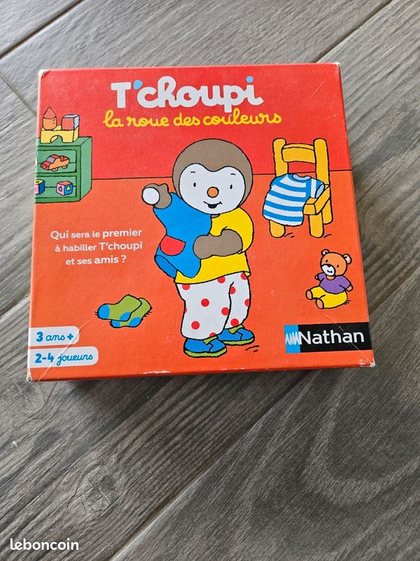 La roue des couleurs de T'choupi (image 1)