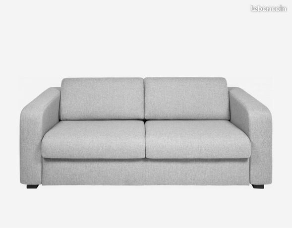 Canapé Convertible 3 Places | Matelas 140cm Italien Rapido