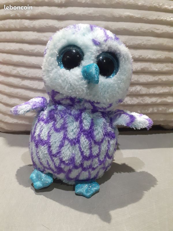 Peluche Ty Oscar Búho De Peluche Oscar Colección Beanie Boos De