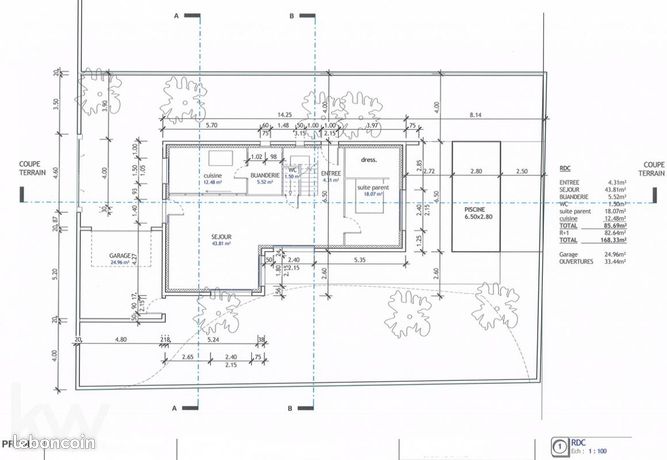Terrain 500 m² Venissieux