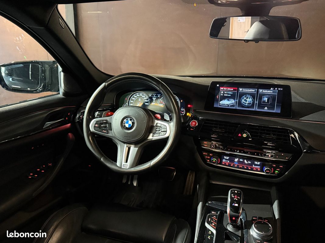 BMW M5 Competition F90 4.4 625ch Carplay / Affichage Tête Haute / Toit Carbone (image 23)