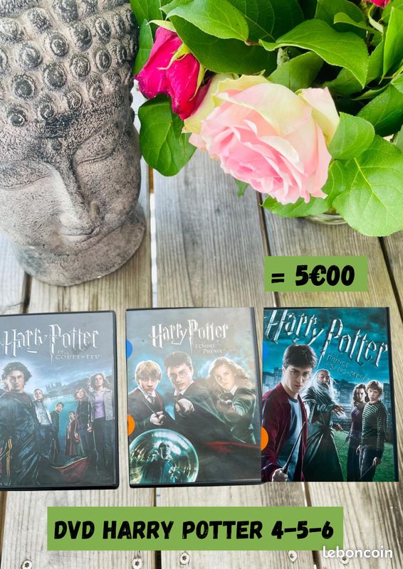 Lot DVD Harry Potter 4-5-6 (image 1)