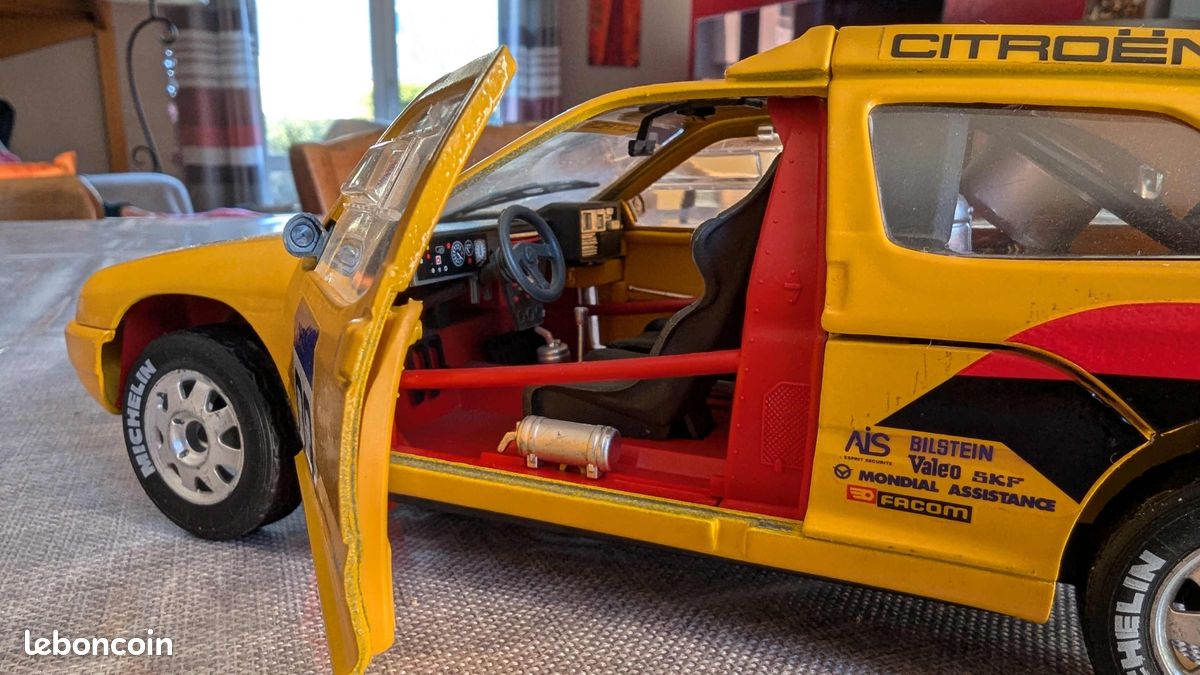Solido Majorette 1/18 - Citroën ZX Rallye Raid #3, 10ème Anniversaire