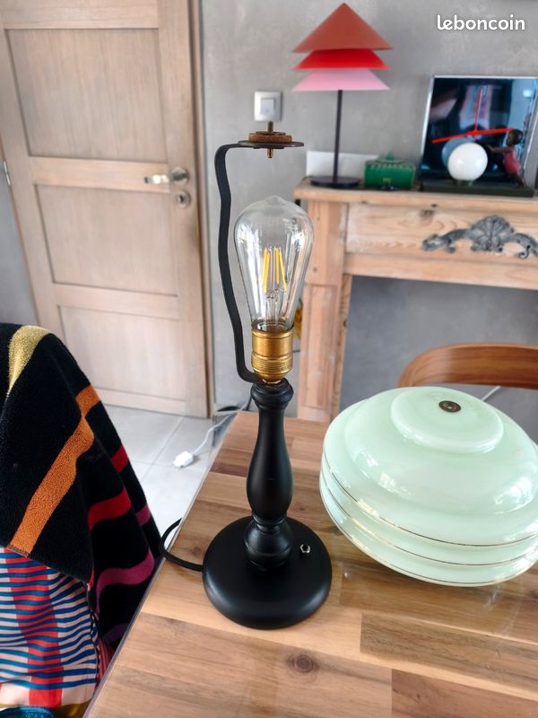 Ancienne lampe de table (image 6)