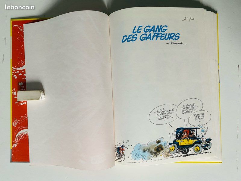 BD Gaston Lagaffe 12 - EO 1974 - Le gang des gaffeurs (image 9)
