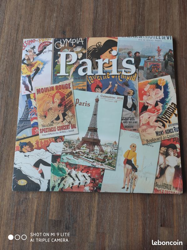 Calendrier sous blister, Paris et autres, pour collection (image 3)