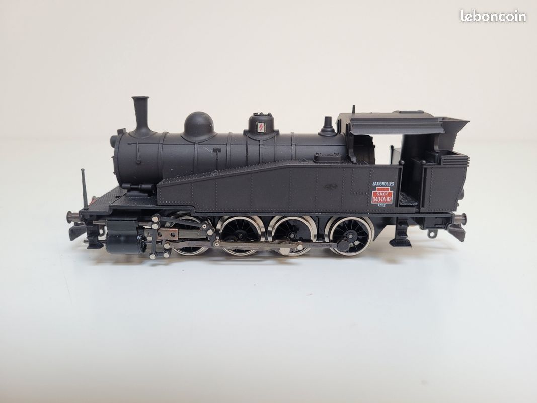 Locomotive Vapeur Jouef 040, Réf 829.Ei, Batignolles, échelle HO, Bleue, En Boîte