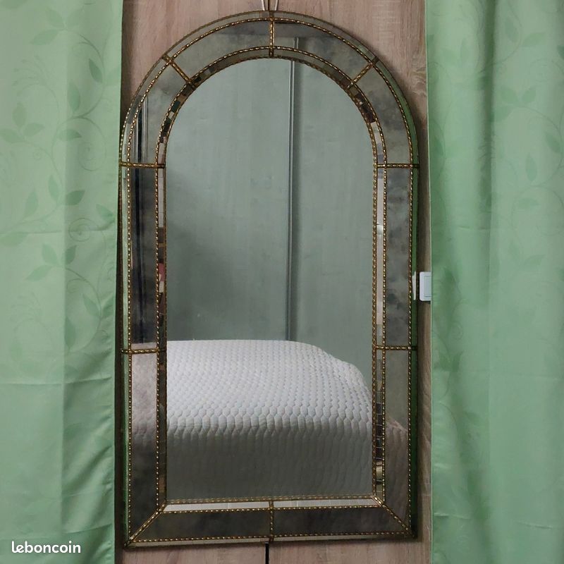 Superbe miroir ancien 114x65 (image 7)