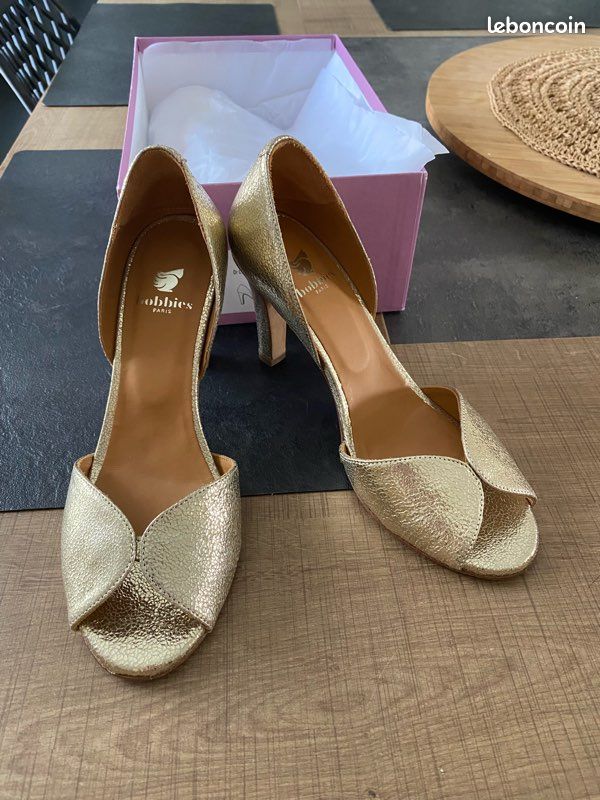 Escarpins Bobbies Quelle Pointure PALOMA CHAMPAGNE Bridal Shoes