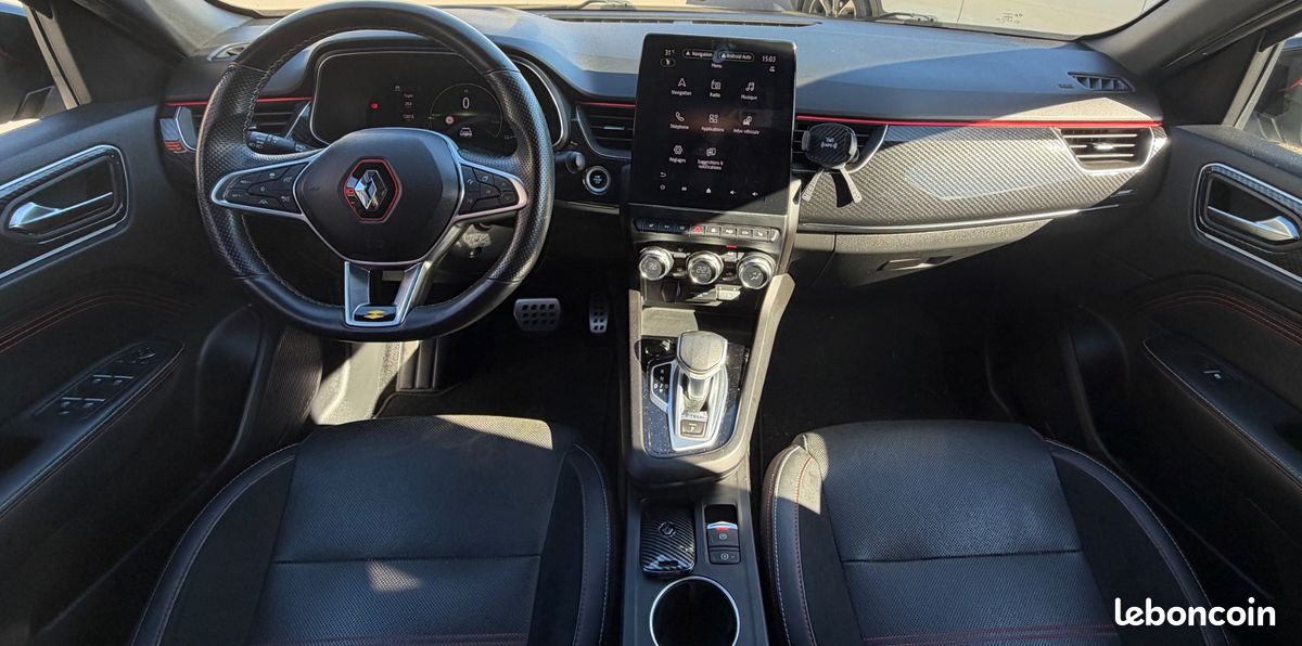 RENAULT ARKANA 1.6 E-TECH 145CH FULL HYBRID RS LINE BVA + CAMERA AV/AR/360° + CARPLAY + SON BOSE + SIEGE ELECTRIQUe (image 9)