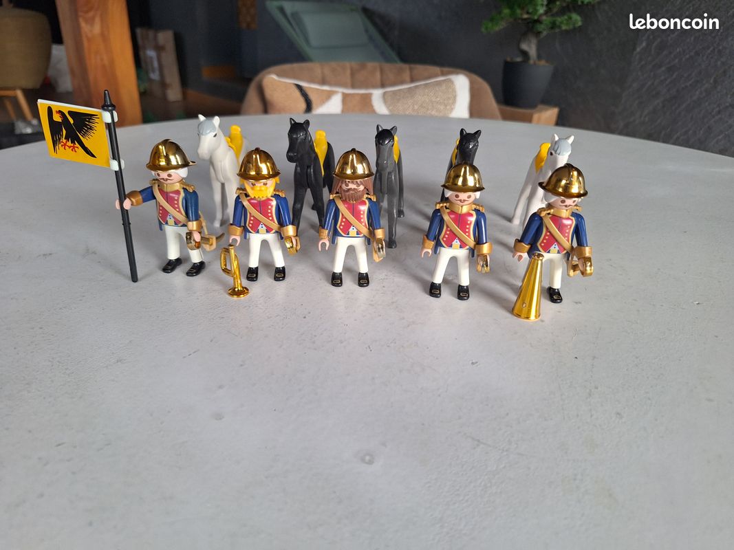 Playmobil Custom – Napoléon 1er Empire – Homme Du Train Intendance N°3 – Neuf