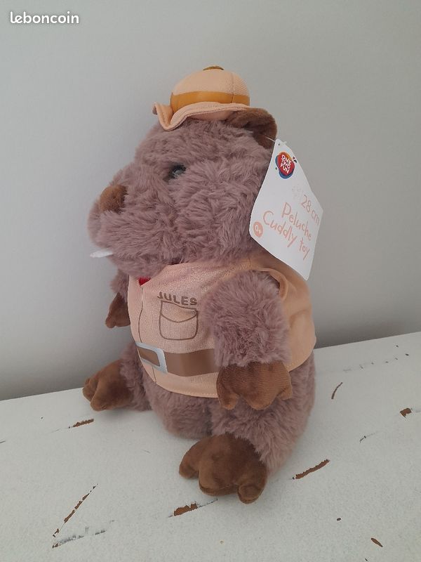 Peluche castor neuve (image 2)
