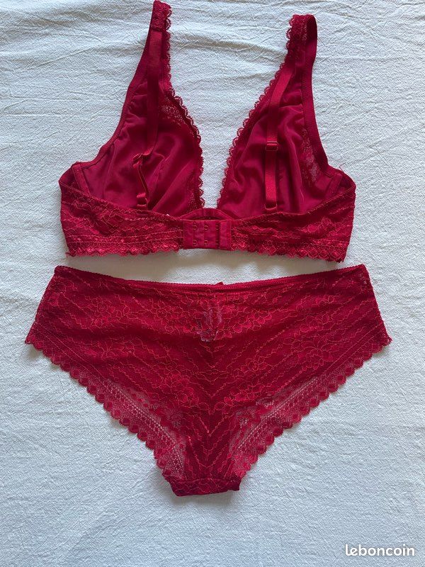 Ensemble « Panama » couleur rouge (image 2)