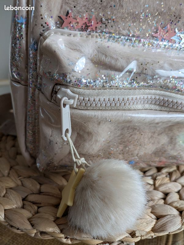 Petit sac à dos à paillettes zara pour fille Accessoires Bagagerie