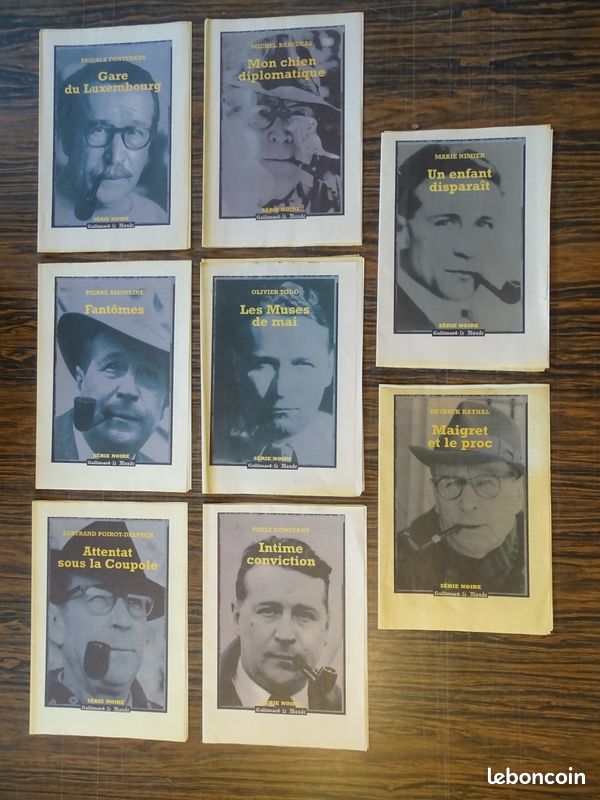 Lot de nouvelles '' série noire - Le Monde'' (image 1)