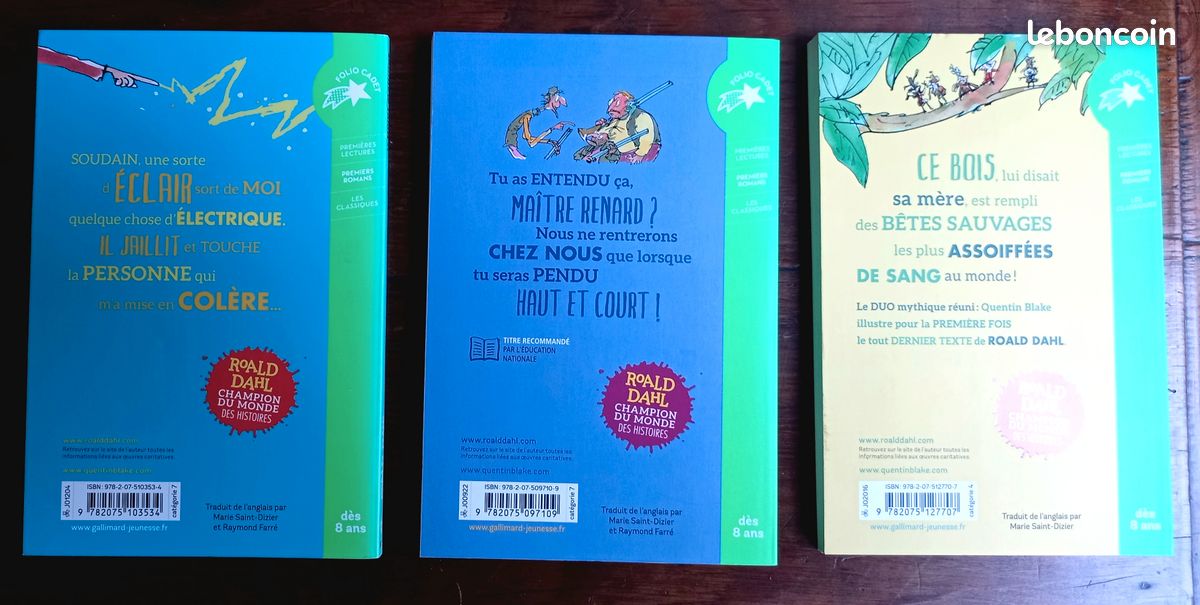 Livre Folio Cadet Roald Dahl (image 2)