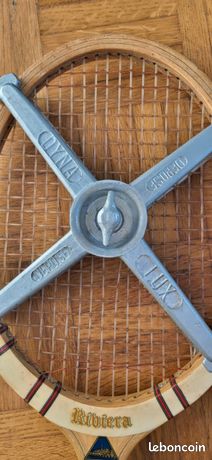 Raquette vintage 1910-1920 William & Co Paris - Driva Champion - Collection