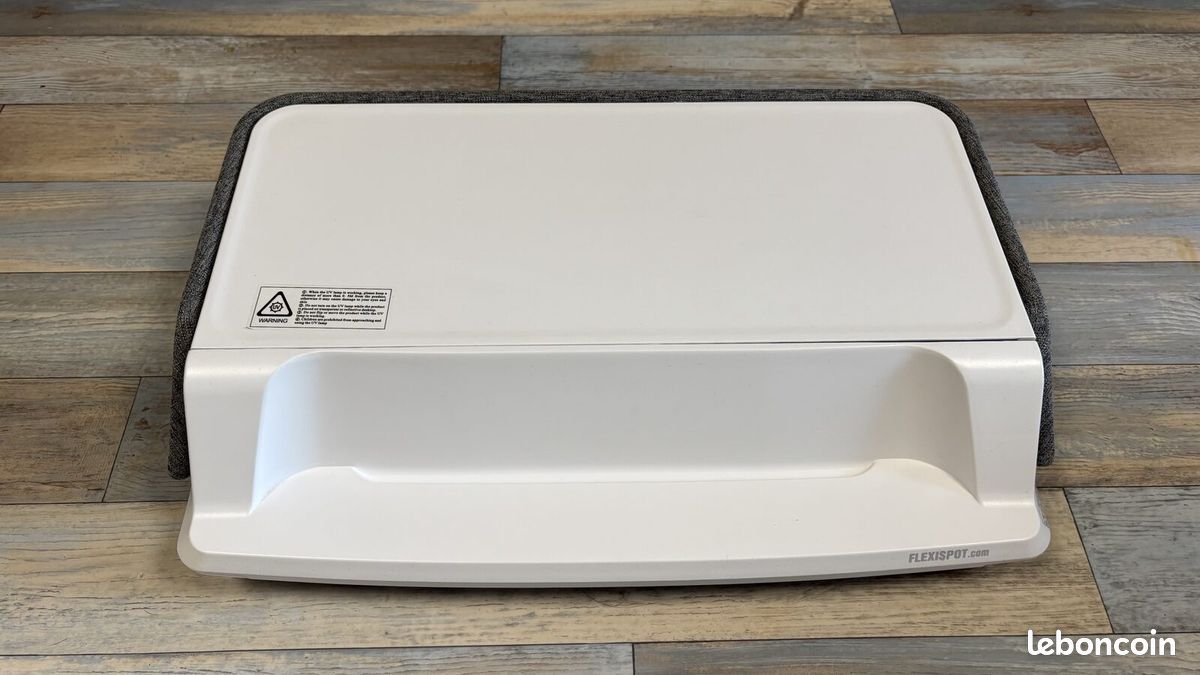 Support écran/laptop Flexispot S6G - tiroir + USB + lampe UV (image 1)