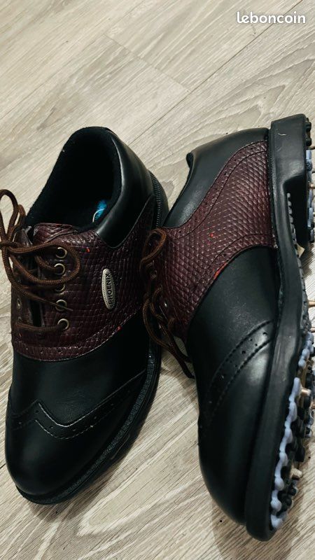 Chaussures de golf pour homme de style classique Saddle Shoes « Phœnix » (image 13)
