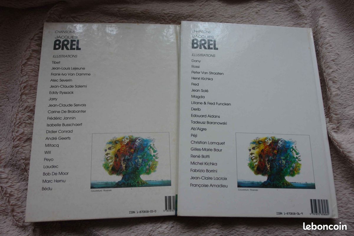 Album de BD chansons de Jacques Brel (image 2)