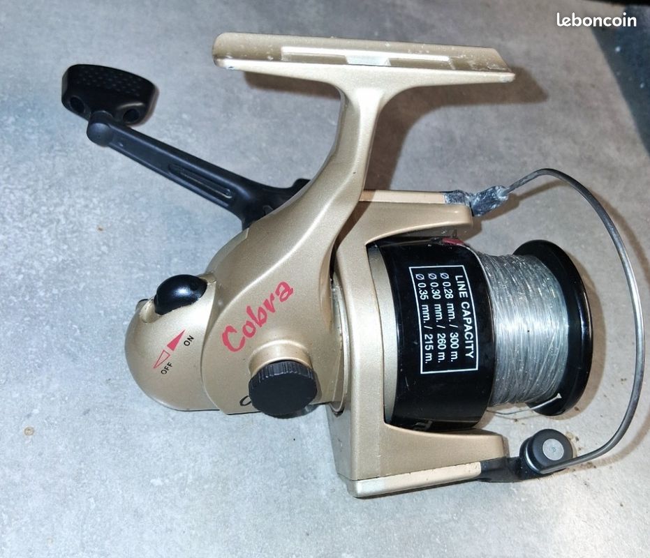 Moulinet BC 260 Manuel D’occasion – Parfait Pour La Pêche Au Lancer Du Brochet En Eau Douce