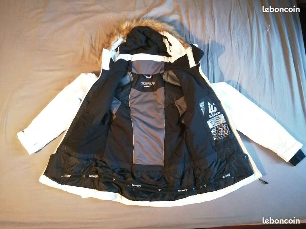 Veste Ski Degré 7 Blanche Femme (image 6)