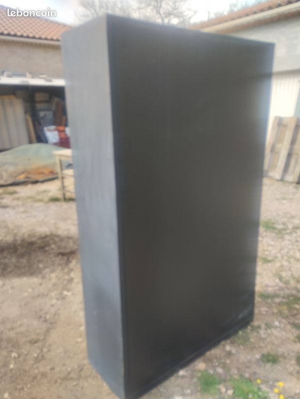 Armoire métallique noire H198 x L120 x P45cm 🤔Prix dégressif (image 3)