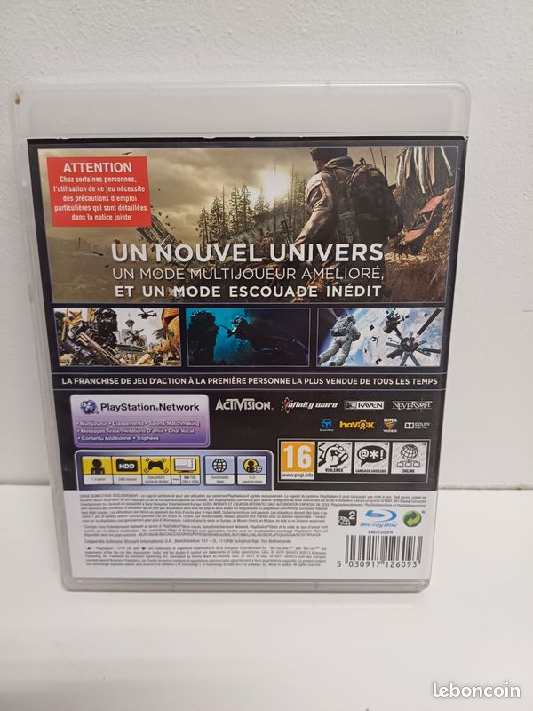 Call of duty gohst. Ps3 (image 2)