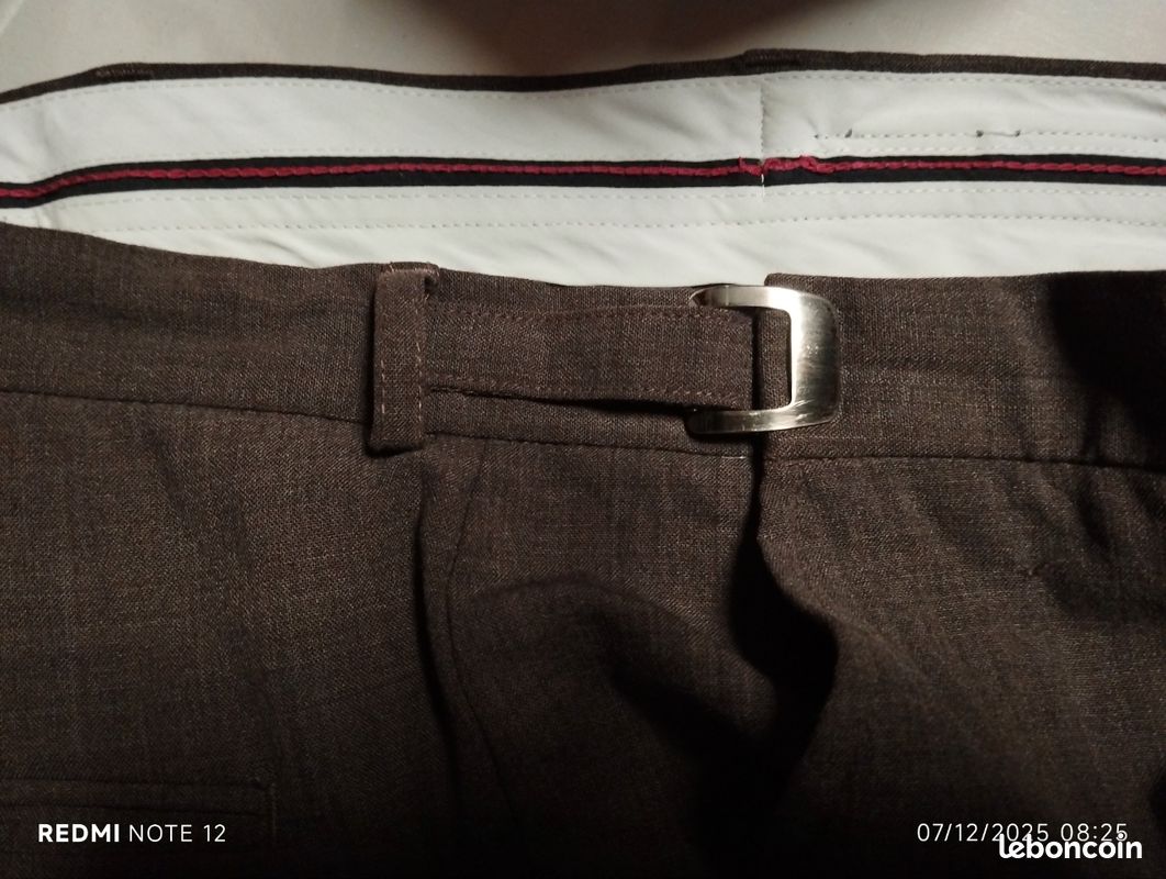Pantalon costume marron (image 4)
