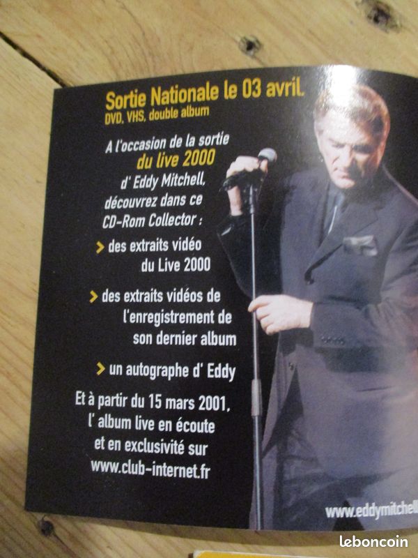 Rare CD ROM collector Eddy Mitchell (PAZ) (image 2)
