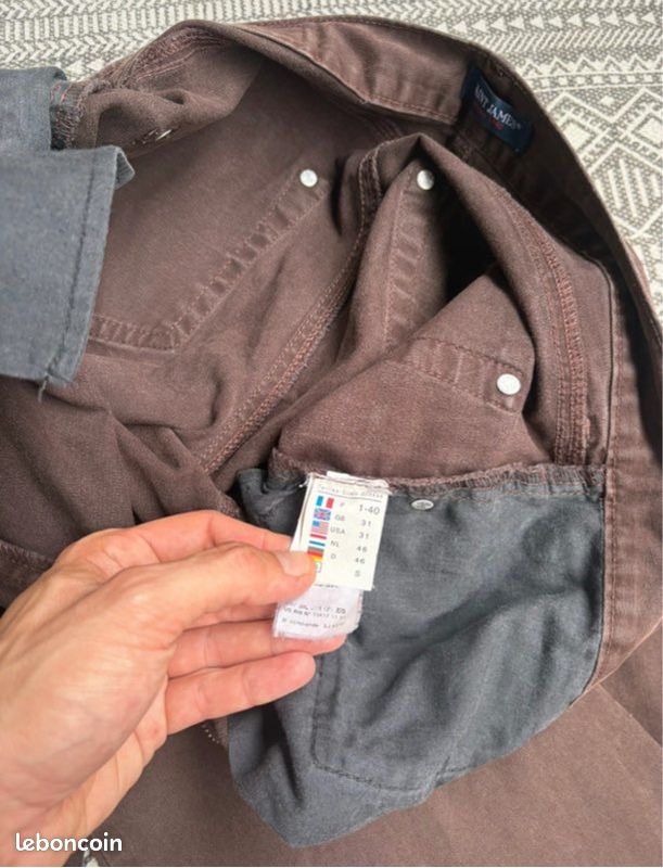 Joli Pantalon Saint James comme neuf - taille 40 (image 4)