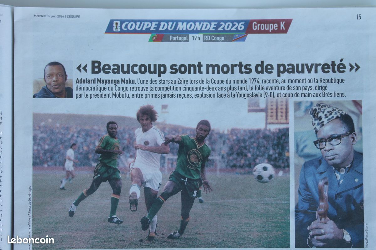 L'Equipe du 17/6/2026 - Coupe du Monde 2026- France 3 - 1 Sénégal - Mbappé - Olise - (image 10)