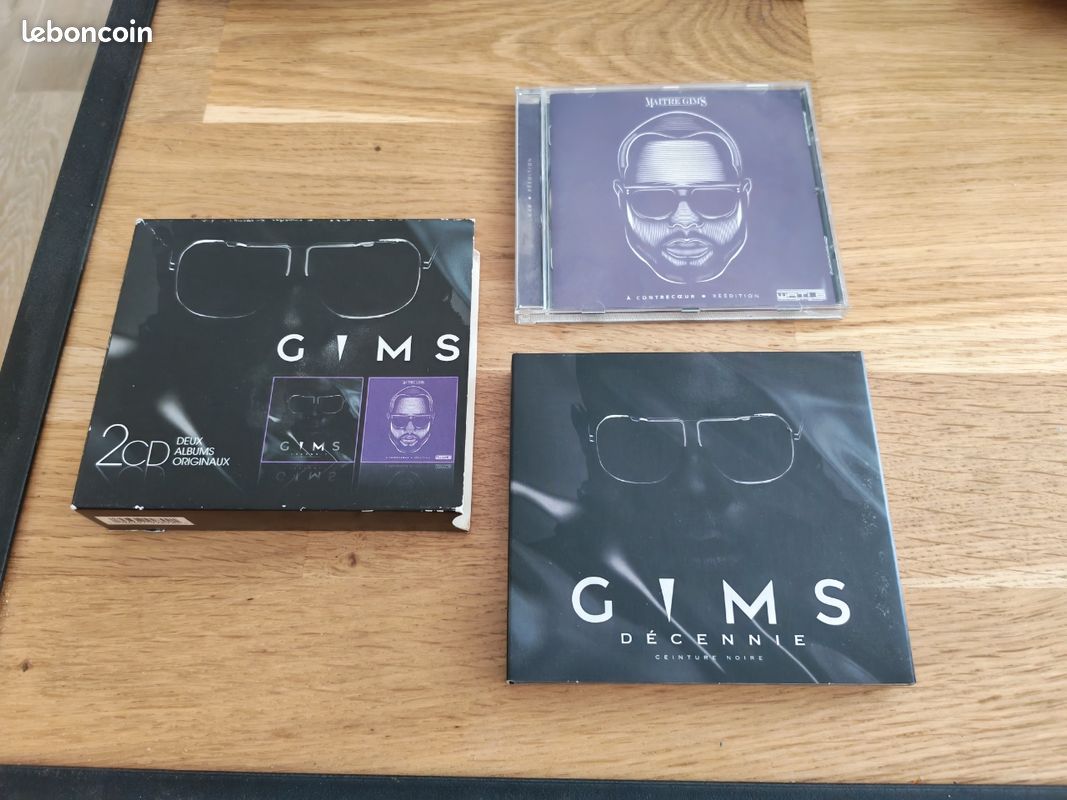 Coffret CD Gims : Ceinture noire (Décennie) - Mon cœur avait raison (à contrecœur) (image 1)