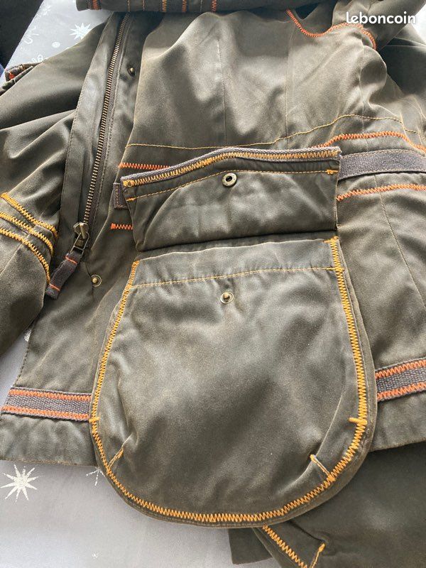 Veste chaude imperméable kaki T 38/40 matelassée « …Cie » (image 18)