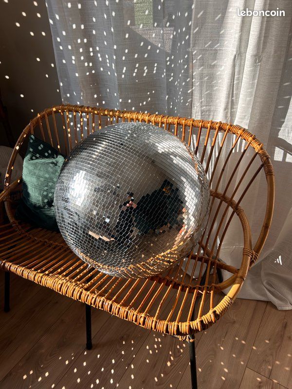 Boule à Facettes 50 Cm – VDL50MB Disco Boule Effet Miroir