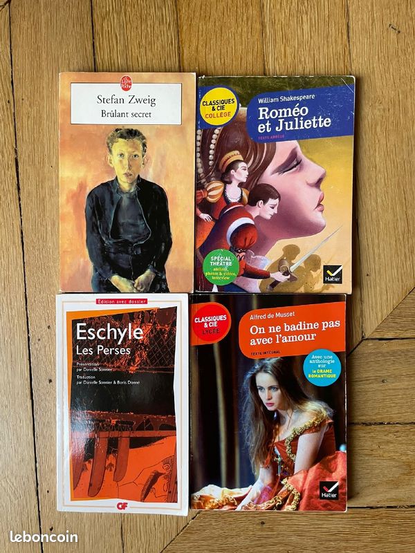 Lot de 4 classiques littéraires (image 1)