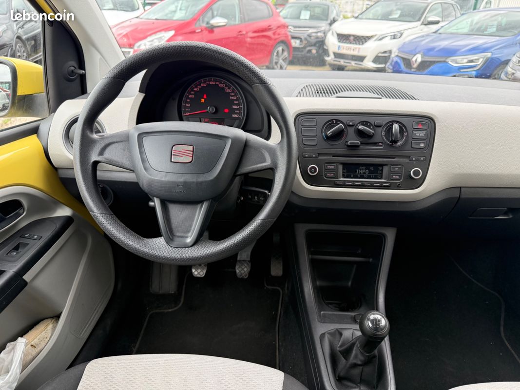 Seat mii 1.0 75 ch style - 1ere main - climatisation - entretien complet - vitres electriques - lecteur cd - (image 20)