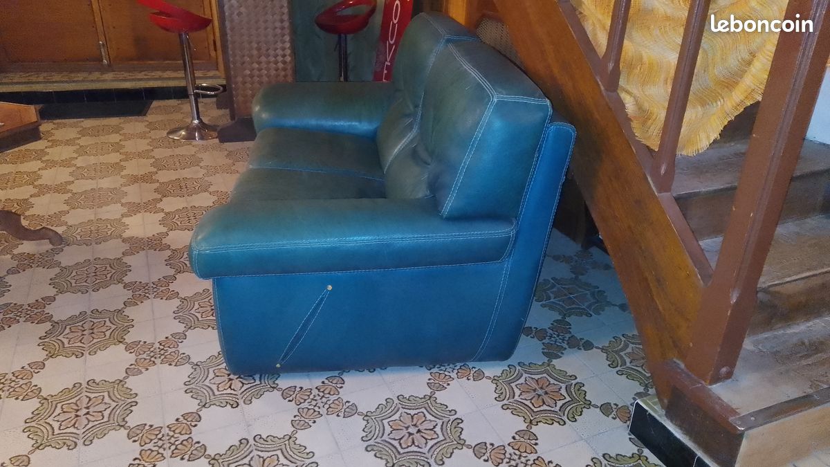 Canapé cuir (image 2)