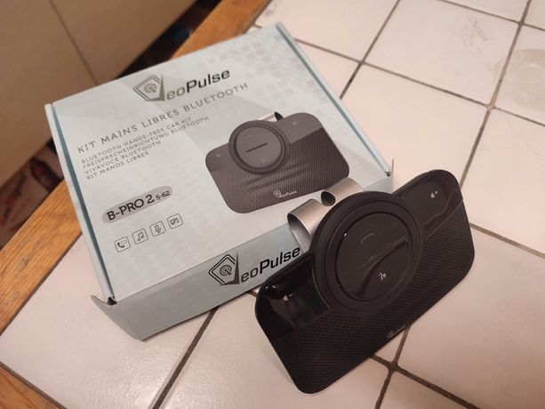 Veopulse B-Pro 2 Kit Main Libre Voiture Bluetooth avec allumage et